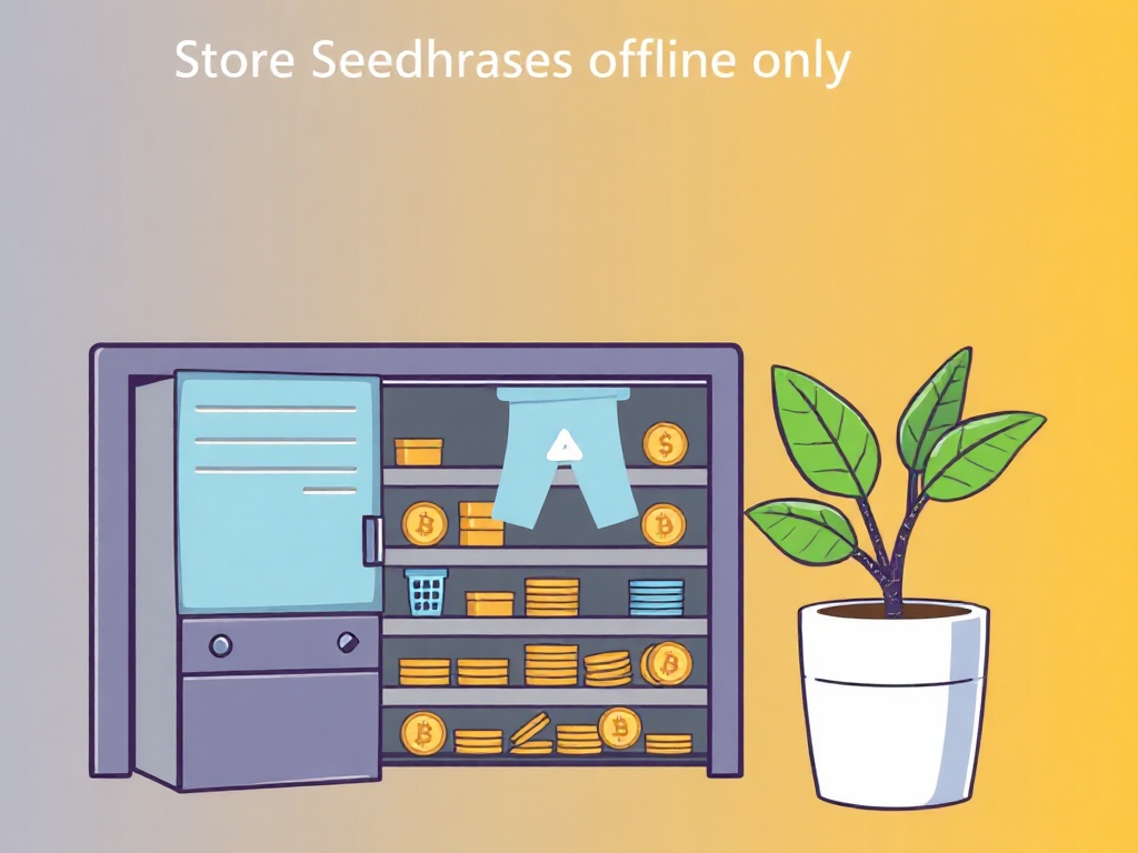 Store Seed Phrases Offline Only: A Critical Strategy for Securing Your Cryptocurrency Assets
