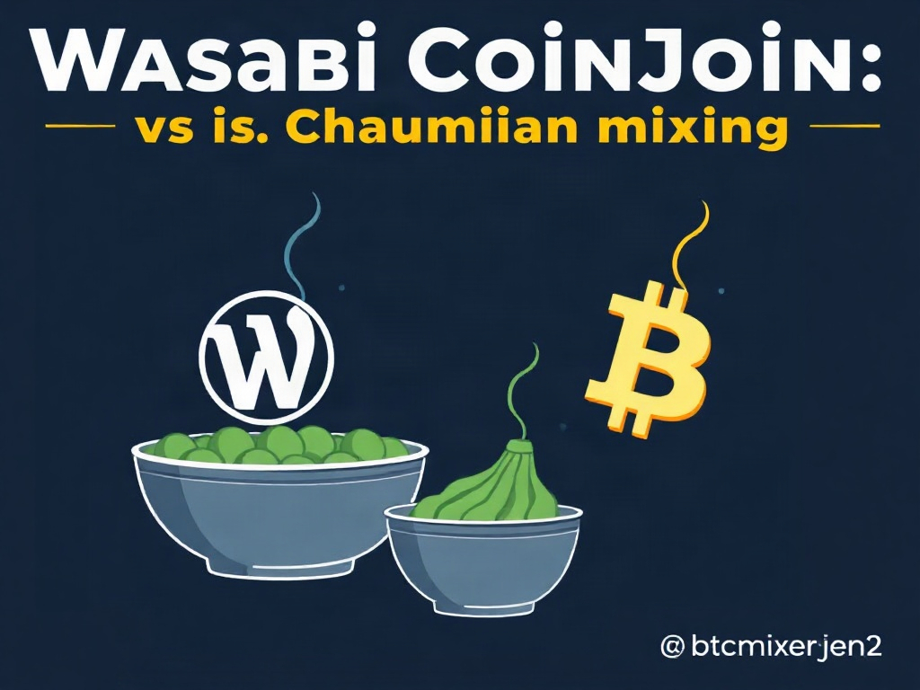 Wasabi CoinJoin vs Chaumian Mixing: A Deep Dive into Bitcoin Privacy Techniques